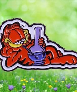Alternative view of Garfield 'High' Enamel Pin