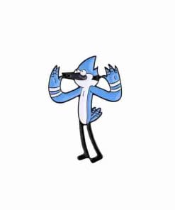 Regular Show 'Mordecai | Hands Up' Enamel Pin