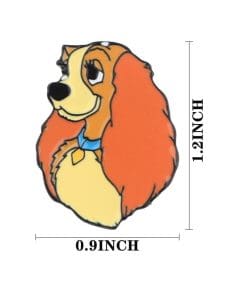 Lady and the Tramp 'Pretty Lady' Enamel Pin - Image 5