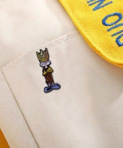 Alternative view of Bugs Bunny 'Dragon Ball Goku Cosplay' Enamel Pin