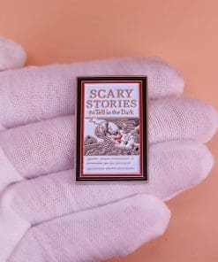 Alternative view of Book 'Scary Stories' Enamel Pin