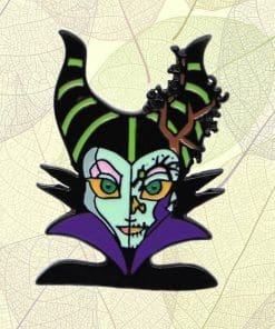 Alternative view of Maleficent 'Two Faced' Enamel Pin