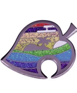 Animal Crossing 'Rainbow Leaf' Enamel Pin