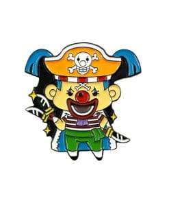 One Piece 'Buggy Chibi' Enamel Pin
