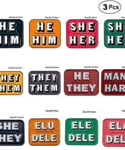Alternative view of Elu / Dele Enamel Pin