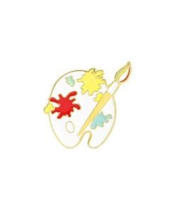 Artistic Art Paint 'Color Palette' Enamel Pin