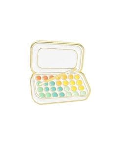Artistic Art Paint 'Multi-Color Palette' Enamel Pin