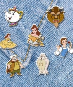 Alternative view of Acrylic Pin Beauty and the Beast 'Beast Head'