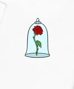Acrylic Pin Beauty And The Beast 'Enchanted Rose 2.0'