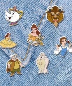 Alternative view of Acrylic Pin Beauty And The Beast 'Enchanted Rose 2.0'