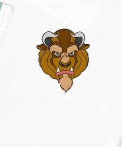 Acrylic Pin Beauty and the Beast 'Beast Head'