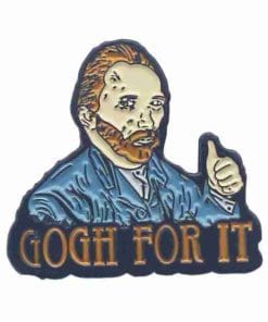 Vincent van Gogh 'Gogh For It' Enamel Pin - Image 7