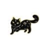 Black Kitty 'Space' Enamel Pin