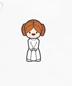 'Princess Leia | Modest' Enamel Pin