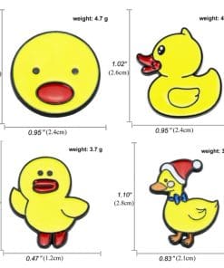 Alternative view of LINE Friends 'Sally Duck | Waving' Enamel Pin