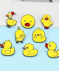 LINE Friends 'Sally Duck | Christmas x Bow' Enamel Pin - Image 4
