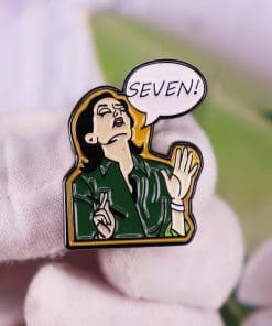 Friends 'Monica | Euphoric SEVEN!' Enamel Pin