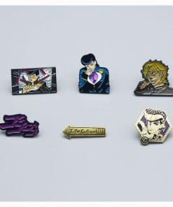 Alternative view of JoJo's Bizarre Adventure 'Higashikata | Peace x Anchor' Enamel Pin