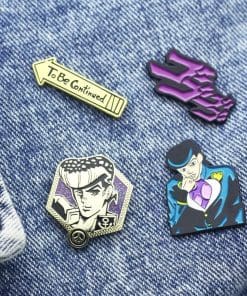 JoJo's Bizarre Adventure 'Higashikata | Peace x Anchor' Enamel Pin - Image 3