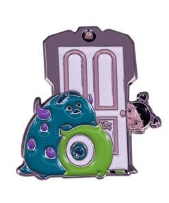 Monsters Inc. 'Boo Peeking with Sulley and Mike' Enamel Pin