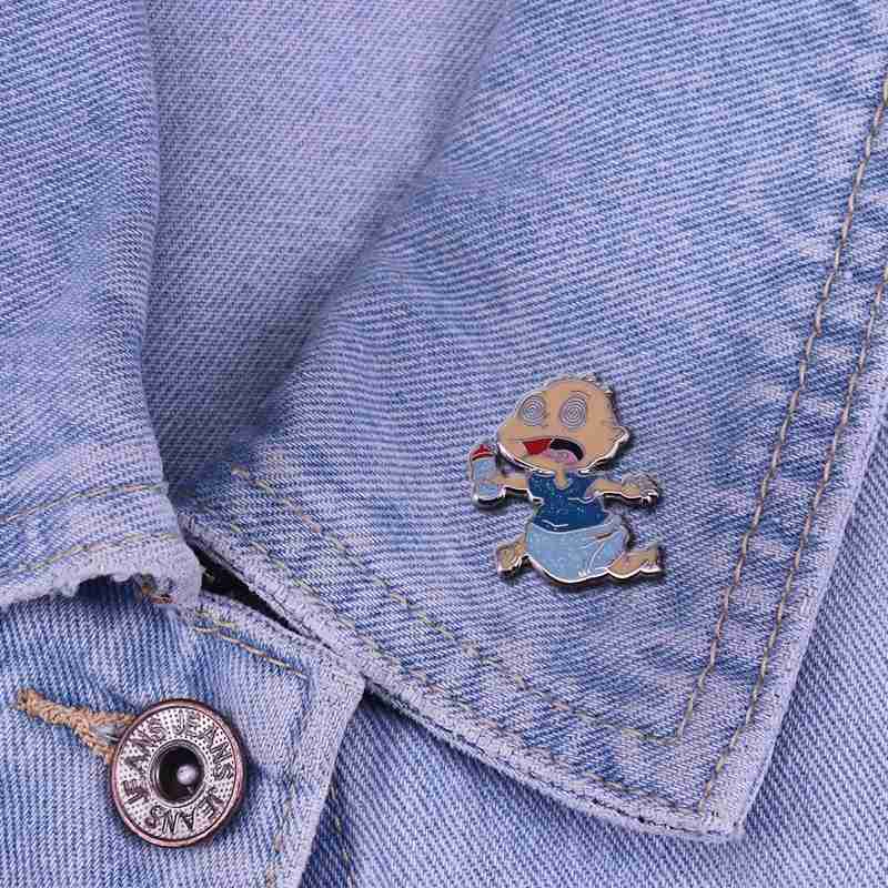 Rugrats 'Crying Tommy' Enamel Pin - Image 4