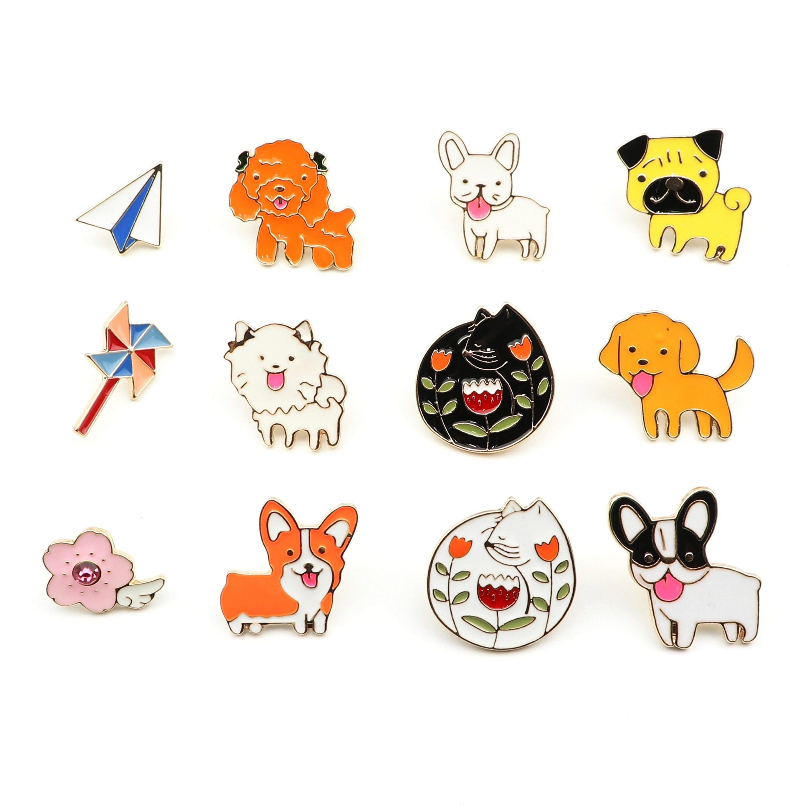 Dog 'Labrador Retriever | Tongue Out' Enamel Pin - Image 4