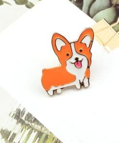 Dog 'Pembroke Welsh Corgi' Enamel Pin