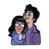 Bob's Burgers x Twilight 'Tina Swan and Jimmy Cullen Jr.' Enamel Pin
