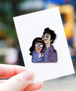 Bob's Burgers x Twilight 'Tina Swan and Jimmy Cullen Jr.' Enamel Pin - Image 6