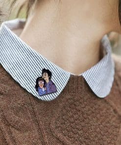 Bob's Burgers x Twilight 'Tina Swan and Jimmy Cullen Jr.' Enamel Pin - Image 9