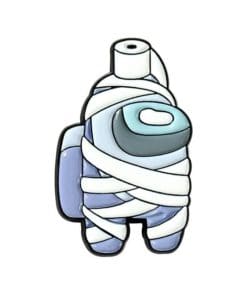 Among Us 'White | Mummy Impostor' Enamel Pin