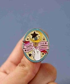 Alternative view of Sailor Moon 'Sailor Moon Stick | Babe With The Power' Enamel Pin