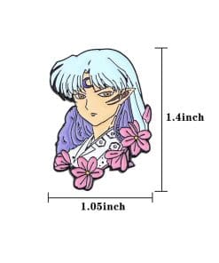 Alternative view of Inuyasha 'Sesshōmaru' Enamel Pin
