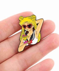 Alternative view of Sailor Moon 'Cool Summer' Enamel Pin