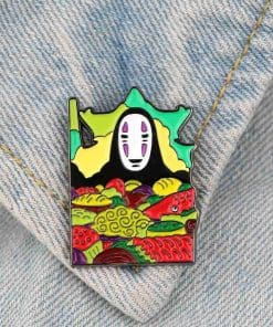Alternative view of Spirited Away 'Hungry No Face' Enamel Pin