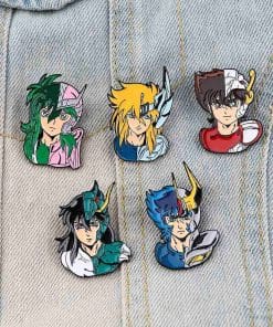 Saint Seiya: Knights of the Zodiac 'Cygnus Hyoga' Enamel Pin - Image 3