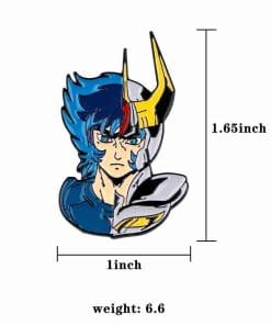 Saint Seiya: Knights of the Zodiac 'Cygnus Hyoga' Enamel Pin - Image 7