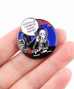 Alternative view of Scream 'Ghostface | What's Your Favorite' Enamel Pin