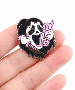 Alternative view of Scream 'Ghostface | Hello' Enamel Pin