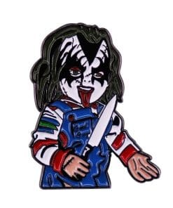 Child's Play 'Kiss Army Gene Simmons x Chucky' Enamel Pin