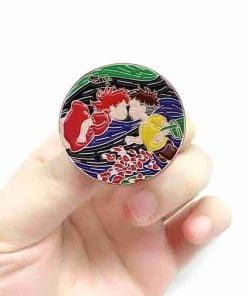 Alternative view of Ponyo 'Under Water | Ponyo & Sosuke' Enamel Pin