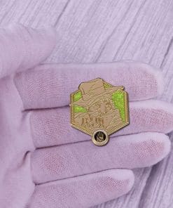 Alternative view of JoJo's Bizarre Adventure 'Will Anthonio Zeppeli' Enamel Pin