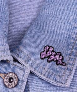 Alternative view of JoJo's Bizarre Adventure 'Gugugu' Enamel Pin