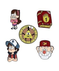 Alternative view of Gravity Falls 'Dipper Pines' Enamel Pin