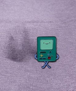 Alternative view of Adventure Time 'Cute BMO' Enamel Pin