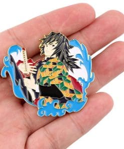 Demon Slayer 'Giyu Tomioka | Water' Enamel Pin - Image 4