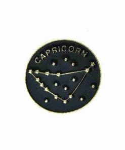 Zodiac Sign Horoscope 'Capricorn Constellation' Enamel Pin