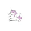 Magical Unicorn 'Flying' Enamel Pin
