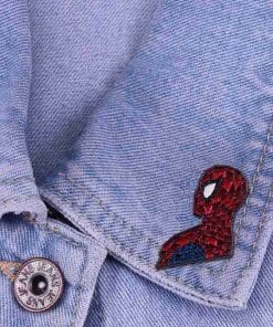 Alternative view of Spiderman 'Peter Parker' Enamel Pin