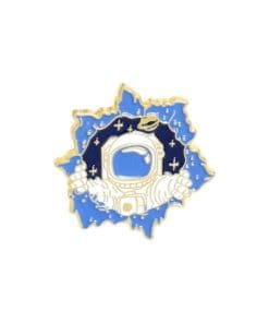 Astronaut 'Hello Universe' Enamel Pin